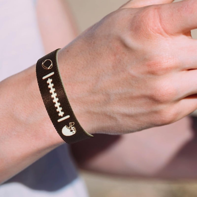 Flvkev Baseball Softball Football Soccer Volleyball Gifts Bible Verse Christian Scripture Bracelets Catholic Inspirational Religious Faith Gift - Image 5